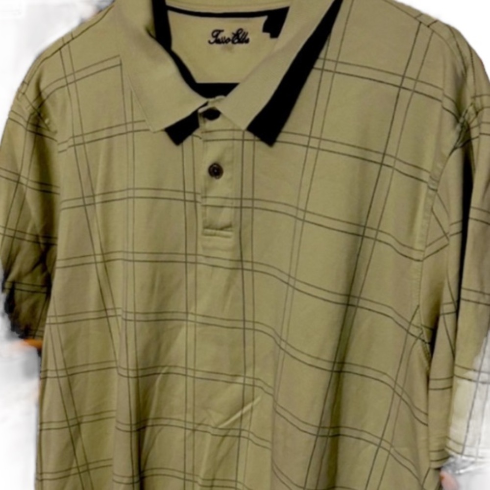 Tasso Elba Polo shirt Size Large